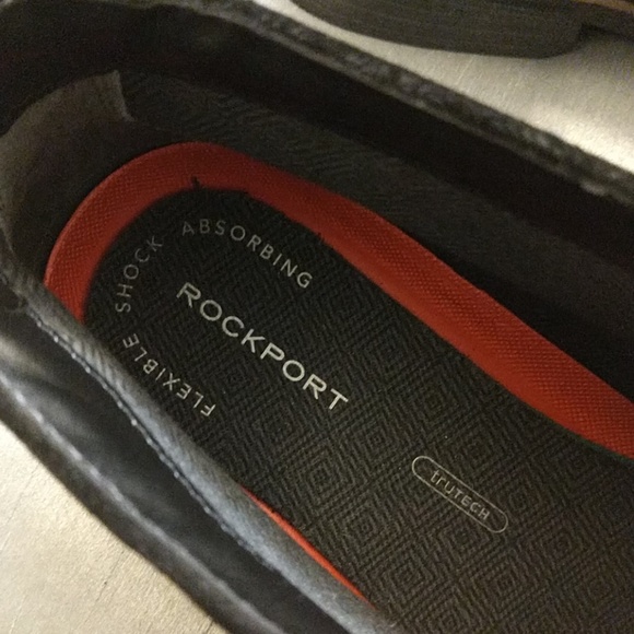 New Men's 11.5M Rockport genuine suede boots shoes - Picture 2 of 5